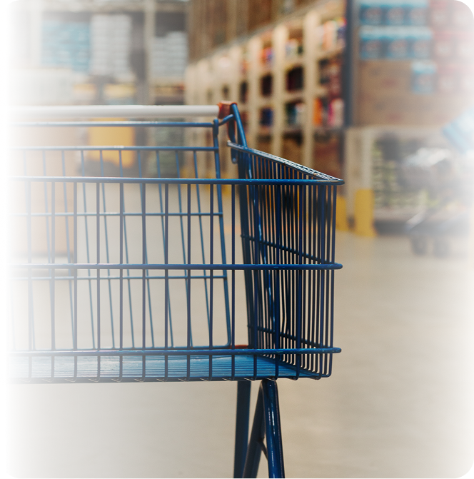 Carrinho de compras e experiência no varejo LiHai